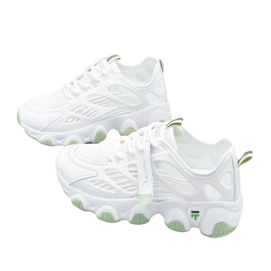 Damen Sportliche Multifunktions-Sneaker mit atmungsaktiven Netzeinsätzen und rutschfester Sohle EB