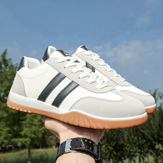 Damen Modische Sneakers mit rutschfester Sohle und weichem Innenfutter EB