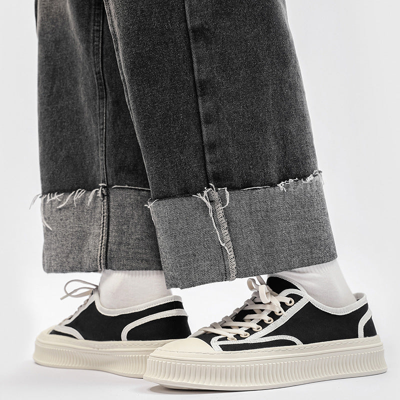 Damen Freizeit-High-Top Sneakers mit strapazierfähigem Obermaterial EB