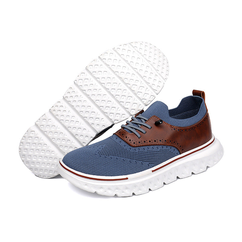 Damen Sportliche Sneaker mit atmungsaktivem Mesh-Obermaterial und rutschfester Sohle EB