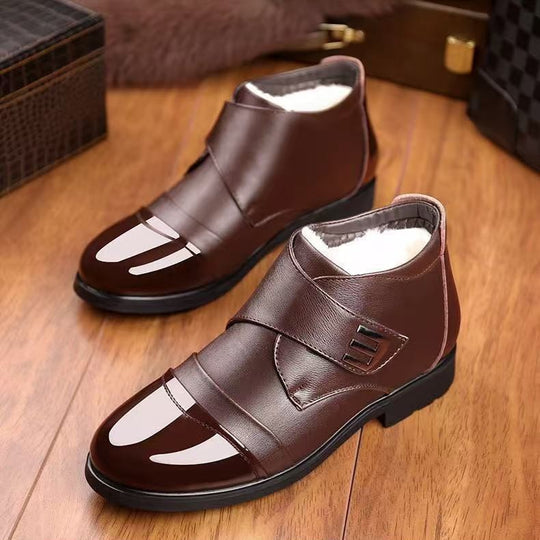 Herren Elegante und bequeme Stiefel mit Warmfutter EB