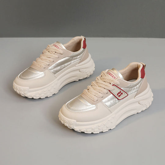 Damen Sportliche Sneaker mit dämpfender und rutschfester Laufsohle EB