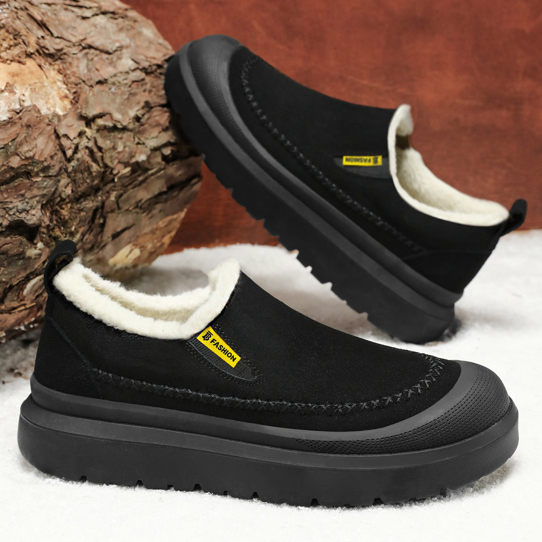 Damen Cozy Slip-On Sneakers mit warmem Innenfutter EB