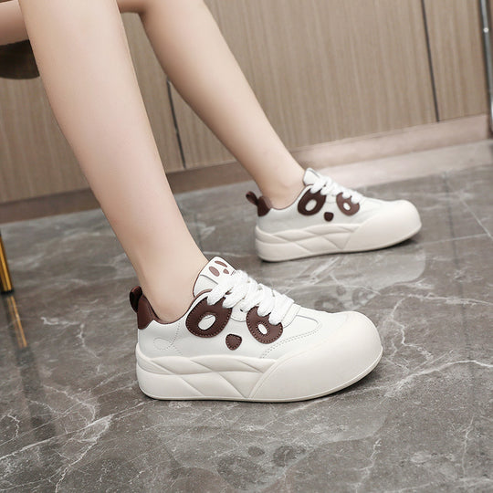 Damen modische Sneakers mit einzigartigem grafischen Design und komfortabler Dämpfung EB