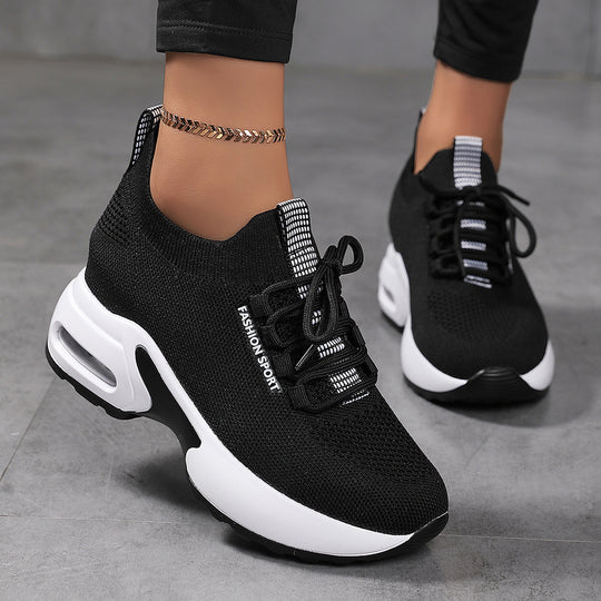 Damen Modische und komfortable Sport Sneakers EB