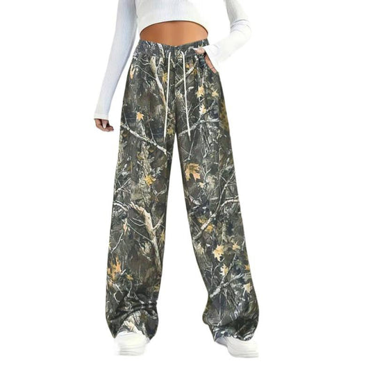 Damen Camouflage weite Hose EB