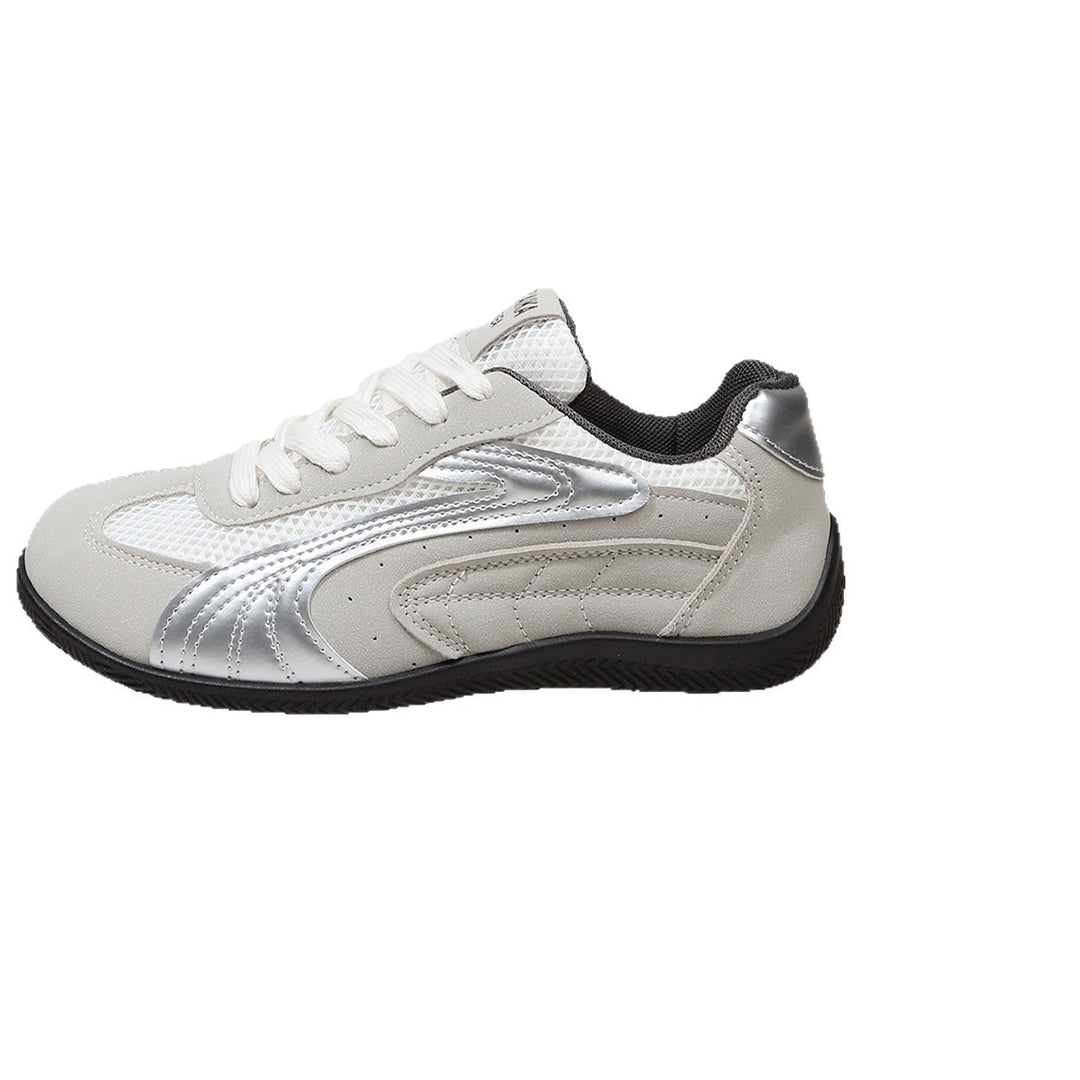 Damen Sportliche Sneakers mit atmungsaktiver Oberflächenstruktur und weicher Dämpfung EB
