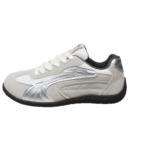 Damen Sportliche Sneakers mit atmungsaktiver Oberflächenstruktur und weicher Dämpfung EB