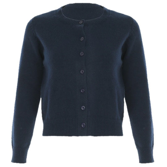 Damen Kuscheliger Cardigan mit feiner Strickstruktur und knöpfbarem Design EB