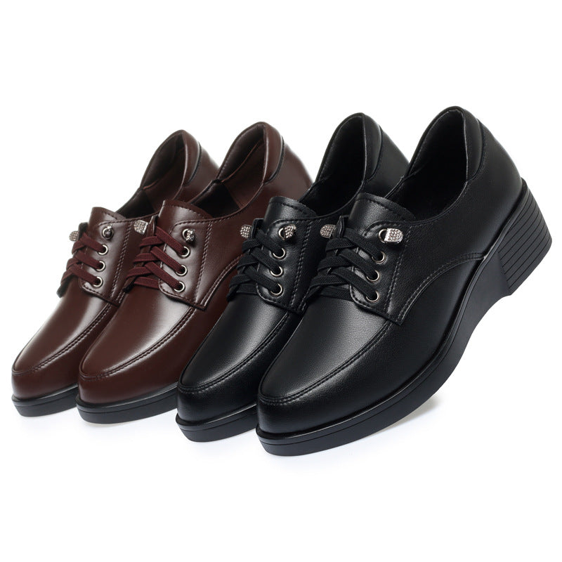 Damen Komfortable High-Top Sneaker mit elegantem Blockabsatz EB