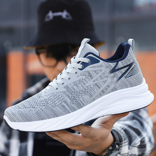 Damen Sportliche Lauf-Sneaker mit atmungsaktiver Oberflächenstruktur und dämpfendem Fußbett EB