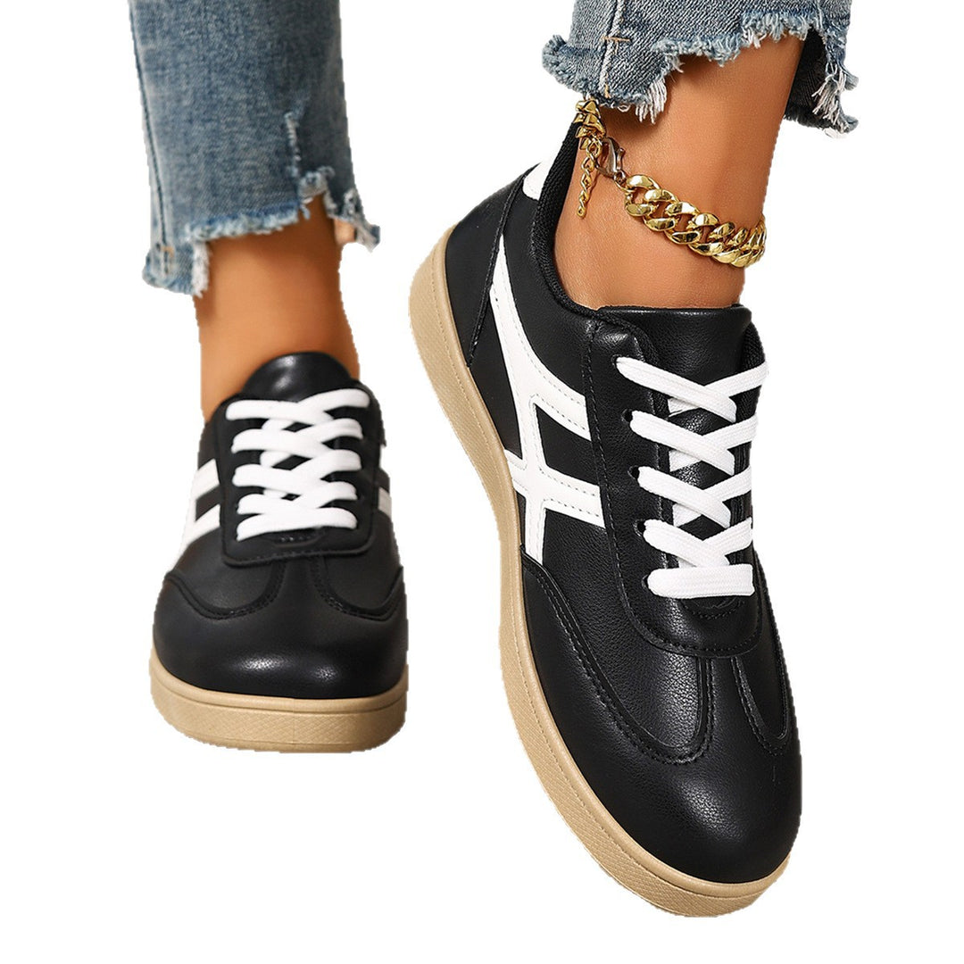Damen Sneakers mit modischem Design und komfortabler Laufsohle EB