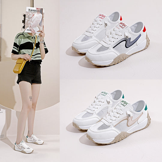 Damen Atmungsaktive Sneakers mit innovativer Dämpfungstechnologie und robustem Profil EB