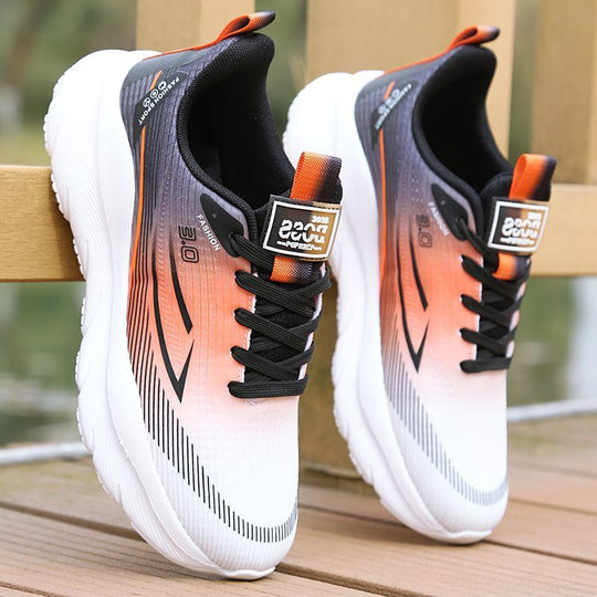 Damen Leichte und atmungsaktive Freizeitsneaker mit dämpfender Sohle EB