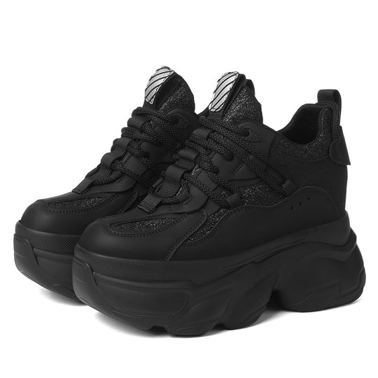 Damen Chunky Sneakers mit innovativem Dämpfungssystem und rutschfester Sohle EB