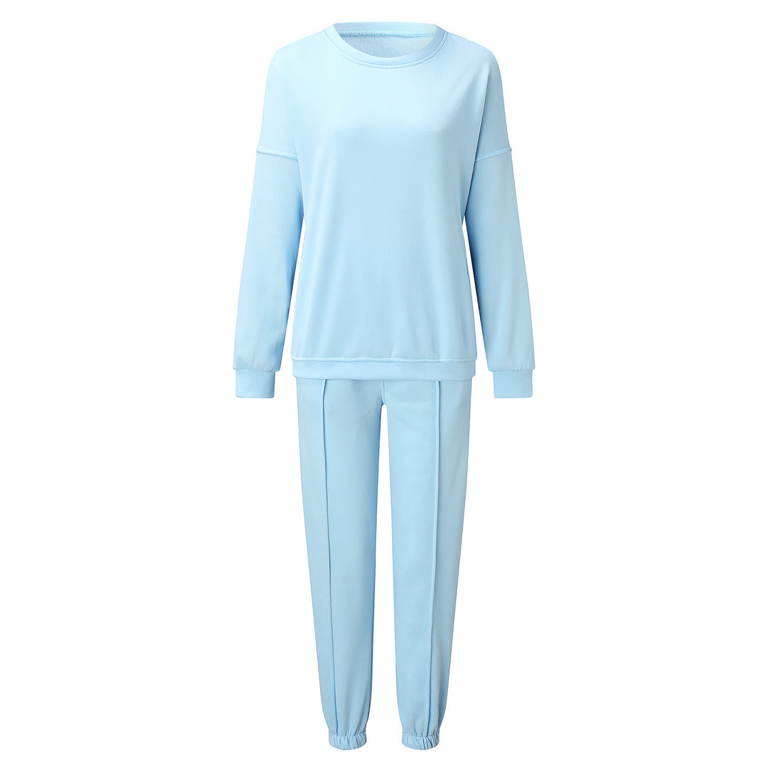 Damen nan weiches Oversize-Sweatshirt und weite Relaxhose im Vintage-Washed-Finish EB