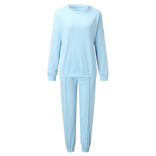 Damen nan weiches Oversize-Sweatshirt und weite Relaxhose im Vintage-Washed-Finish EB