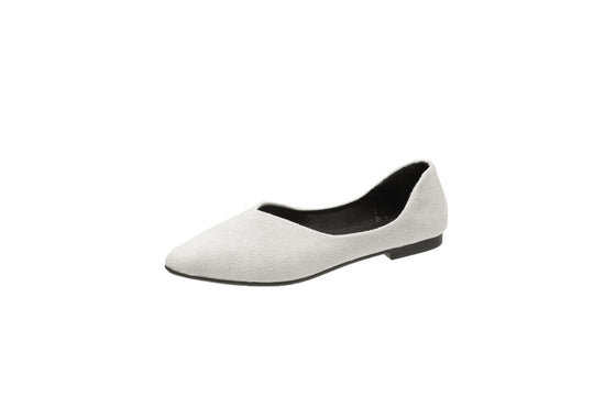Damen Ballerinas im eleganten, minimalistischen Design mit spitzer Zehenpartie EB