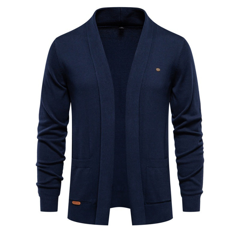 Herren lässiger V-Ausschnitt Cardiagan EB