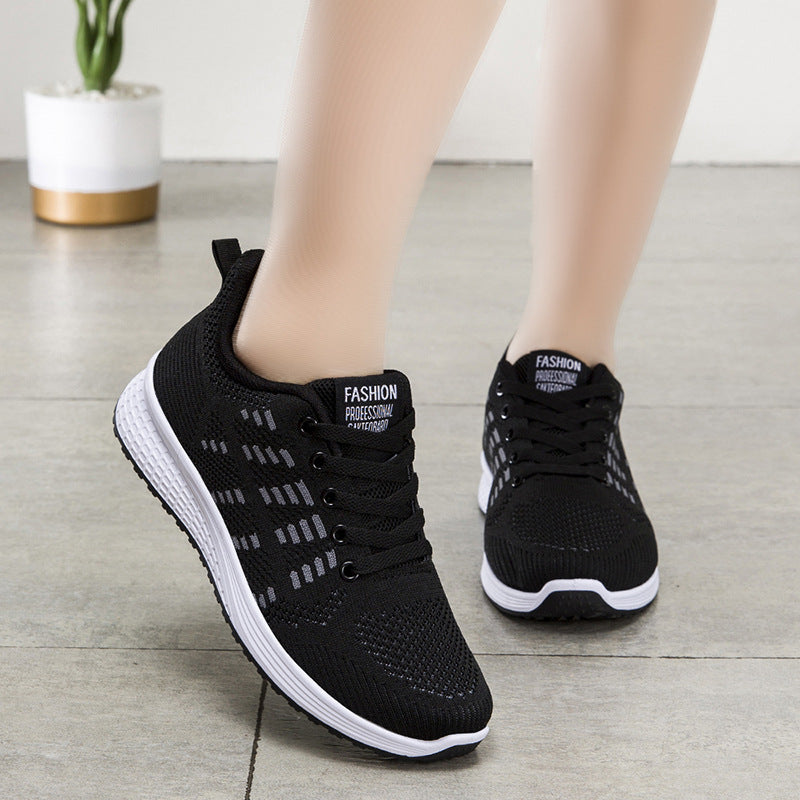 Damen bequeme und atmungsaktive Trainingsschuhe EB