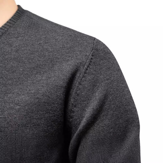Herren Strickpullover aus hochwertiger Baumwollmischung mit angenehmer Passform EB
