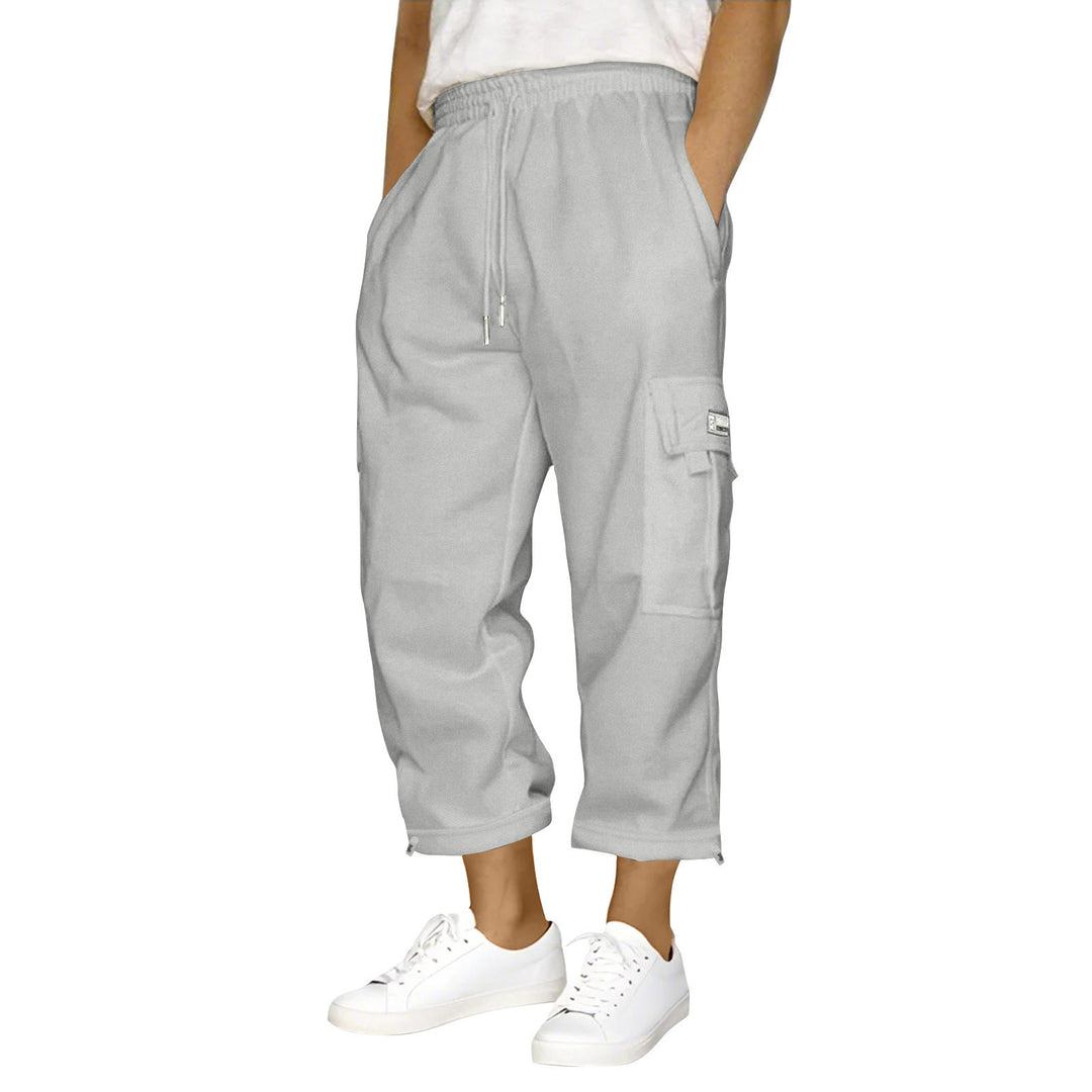 Damen Cargo-Hose mit elastischem Bund und praktischen Seitentaschen EB