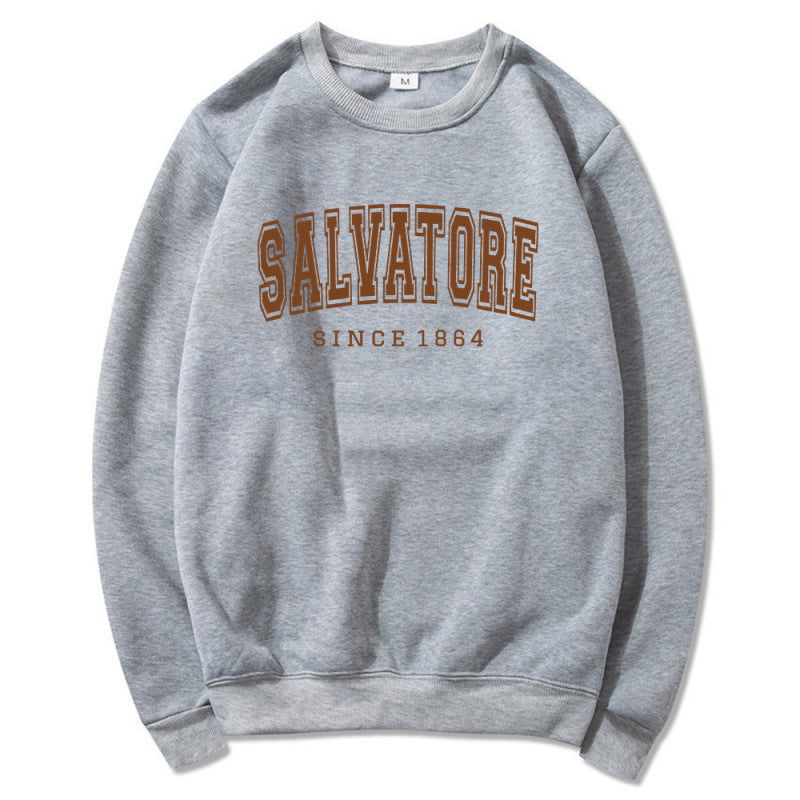 Damen Sweatshirt mit Vintage-Print und komfortablem Schnitt EB