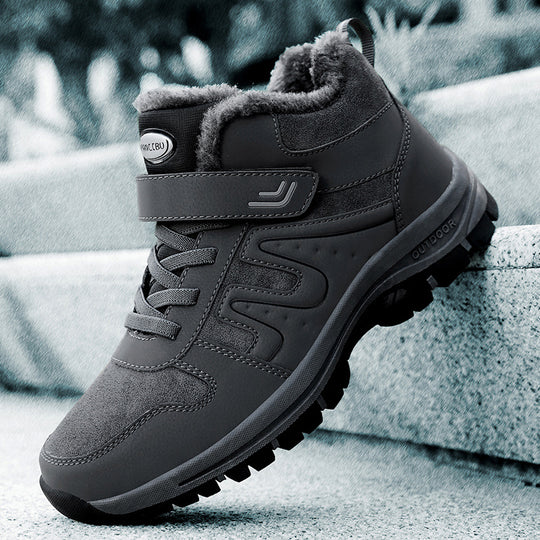 Damen Isolierte Winterwanderschuhe mit rutschfester Sohle und warmem Innenfutter EB
