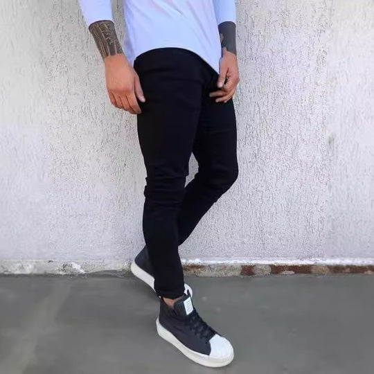 Herren Slim Fit Jeanshose EB