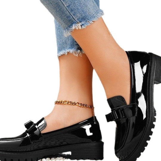 Damen elegante Slipper mit modischem Schnallen-Detail EB