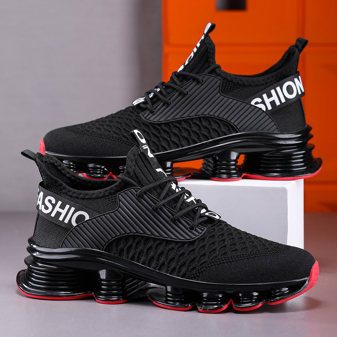 Damen Sportliche Sneakers mit atmungsaktivem Obermaterial und dämpfendem Sohlenprofil EB