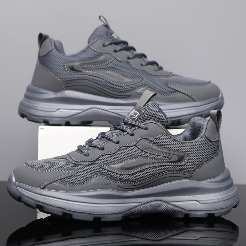 Damen Sportliche Laufschuhe mit atmungsaktiver Mesh-Oberfläche und stoßdämpfender Sohle EB