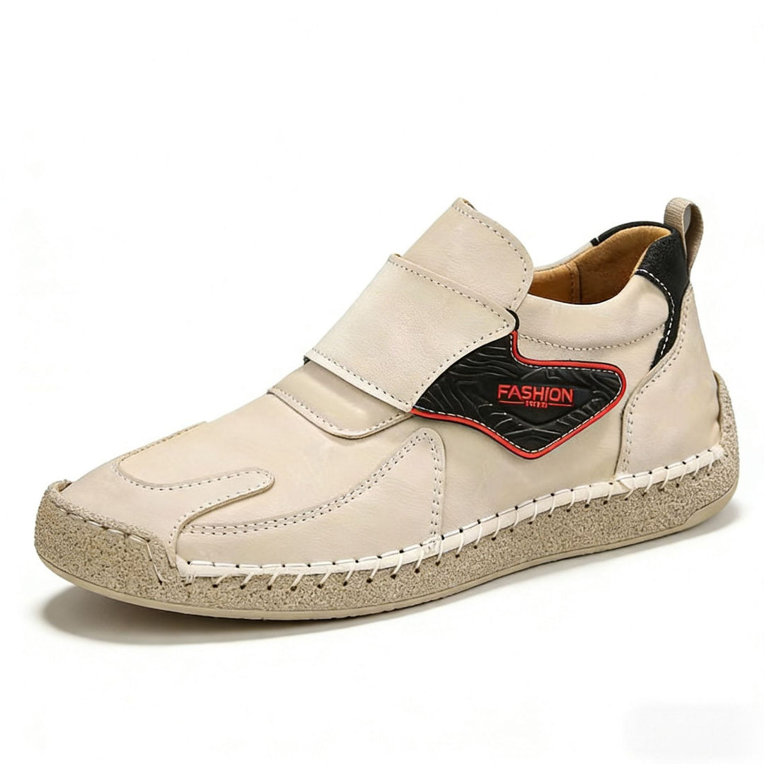 Herren Bequeme und modische Freizeitschuhe mit Klettverschluss EB