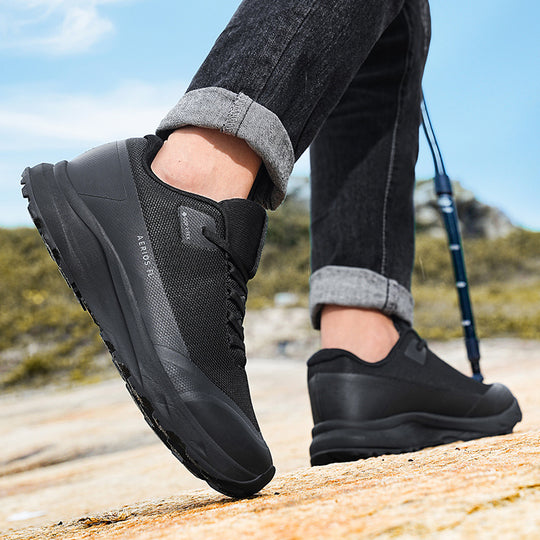 Damen Trekking-Sneaker mit wasserdichter GORE-TEX-Technologie und rutschfester Sohle EB