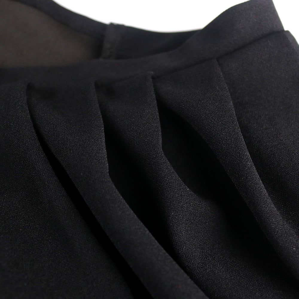 Damen Figurbetontes Peplum Kleid mit Off-Shoulder Ausschnitt EB