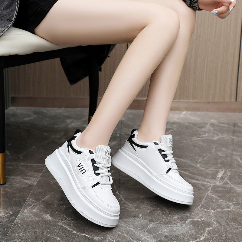 Damen Chunky Sneakers mit ergonomischem Design und atmungsaktiver Laufsohle EB