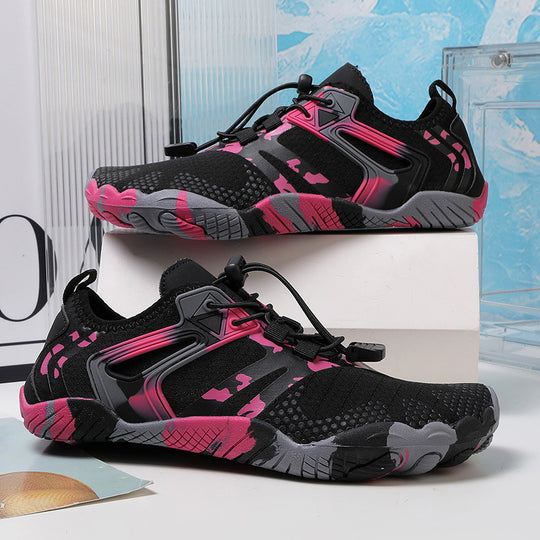 Damen Flexible und atmungsaktive Wassersportschuhe mit Schnellschnürsystem EB