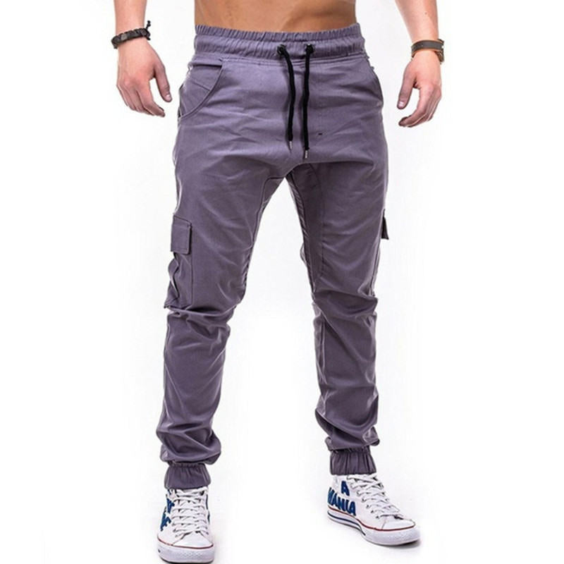 Herren cargo Jogginghose mit elastischem Bund und praktischen Seitentaschen EB