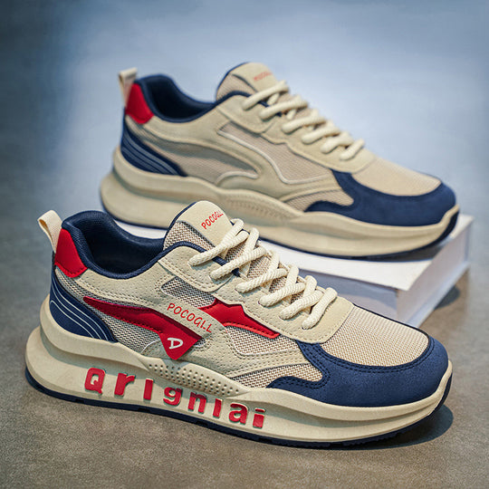 Damen Sportliche Sneakers mit innovativem Dämpfungssystem und atmungsaktiver Mesh-Oberfläche EB