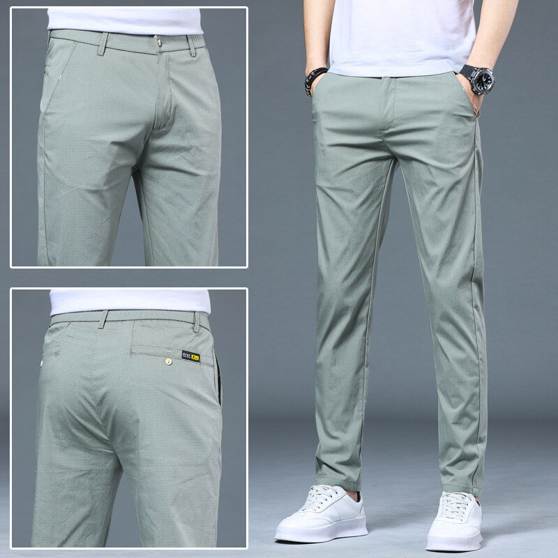 Herren luftige Freizeithosen im modernen Slim-Fit Design EB