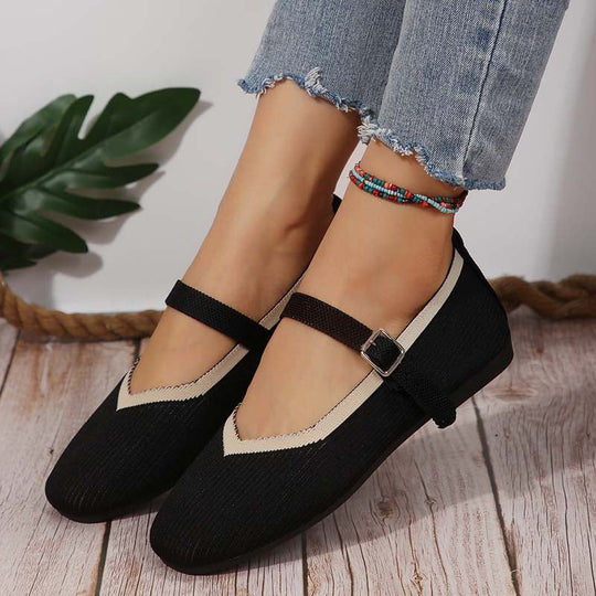 Atmungsaktive flache Schuhe EB