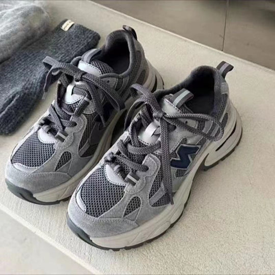 Damen Sportliche Sneaker mit atmungsaktivem Obermaterial und dämpfender Sohle EB