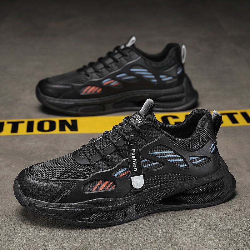 Damen Sportliche Sneakers mit atmungsaktiver Netzoberfläche und dämpfendem Sohlenprofil EB