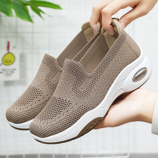Damen Bequeme und flexible Sneakers mit atmungsaktivem Obermaterial EB
