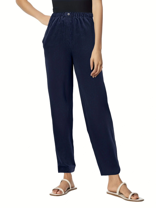Damen Leichte und bequeme Sommerhose EB