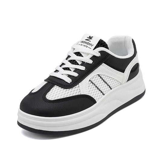 Damen Sportliche Sneakers mit atmungsaktivem Mesh-Obermaterial und bequemer Dämpfung EB