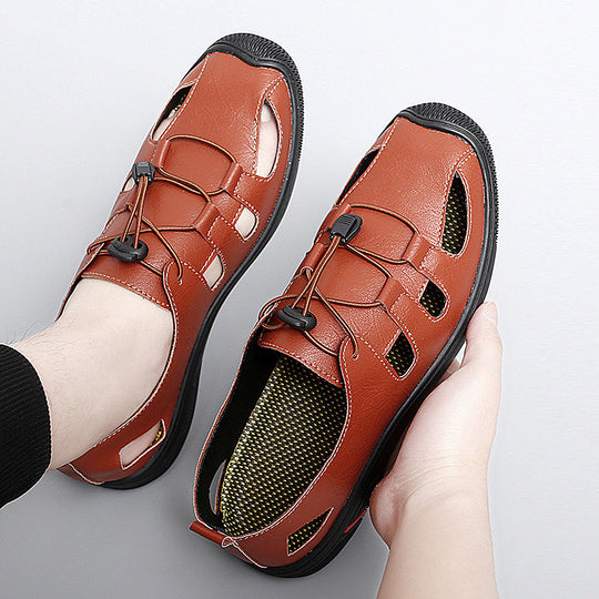Herren Atmungsaktive Freizeit-Schuhe mit flexibel einstellbarem Schnürsystem EB