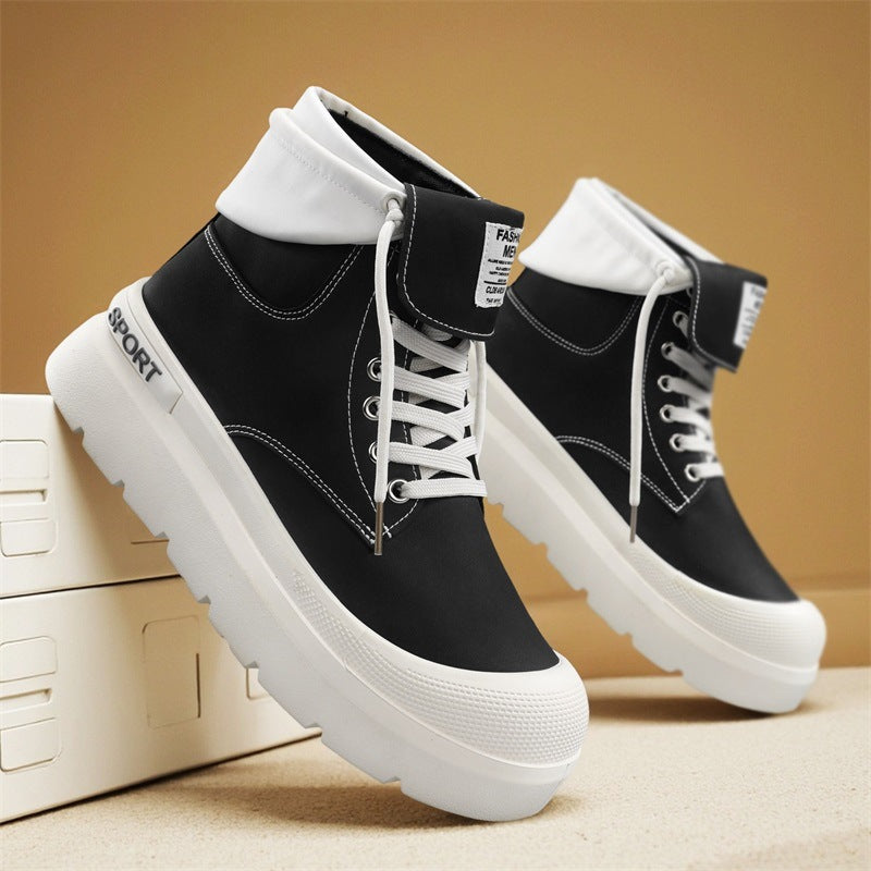 Damen Sportliche Schneestiefel mit hohem Kragen und rutschfester Sohle EB