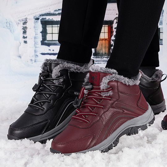 Damen isolierte Winterschuhe mit rutschfester Sohle und warmem Innenfutter EB