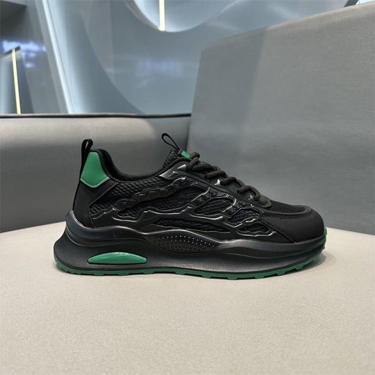 Damen Komfortable und atmungsaktive Sneakers mit stoßdämpfender Sohle EB